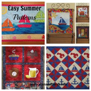 summer fun patterns, quilt patterns, 